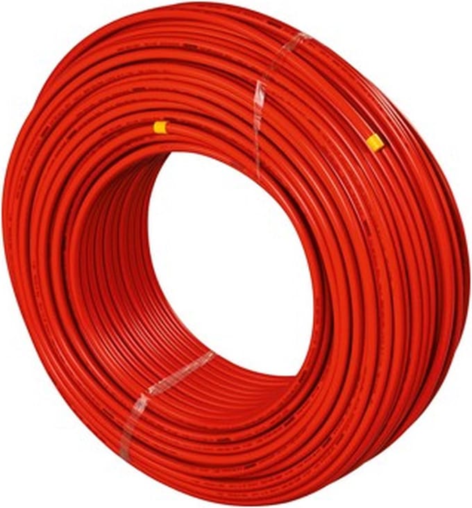 Uponor Mlcp leiding 16x2,0 480 meter wit-rood, wit-rood