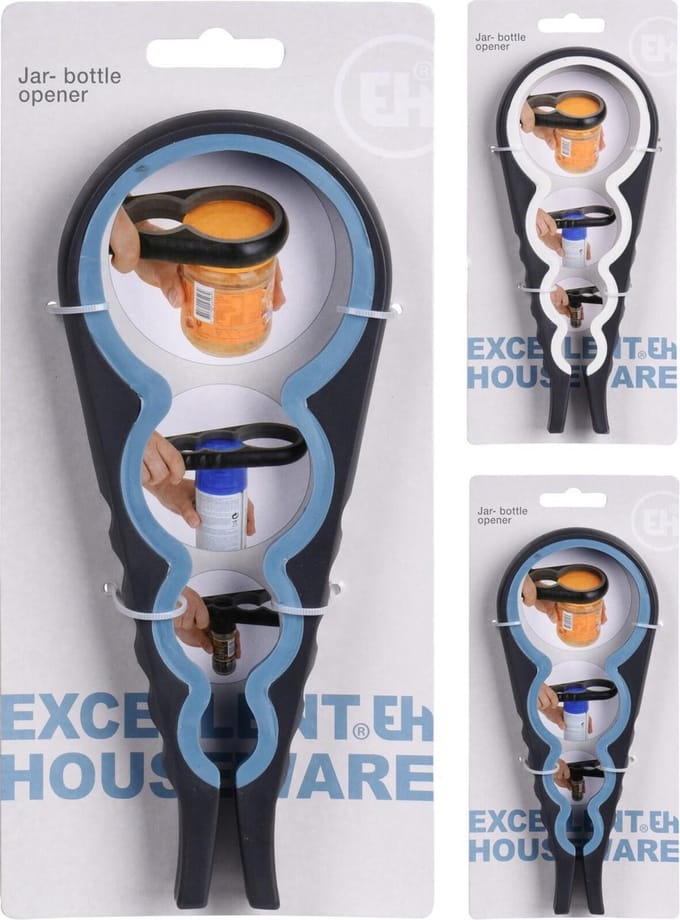 Excellent Houseware Opener 4 in1 allesopener (1 stuk)