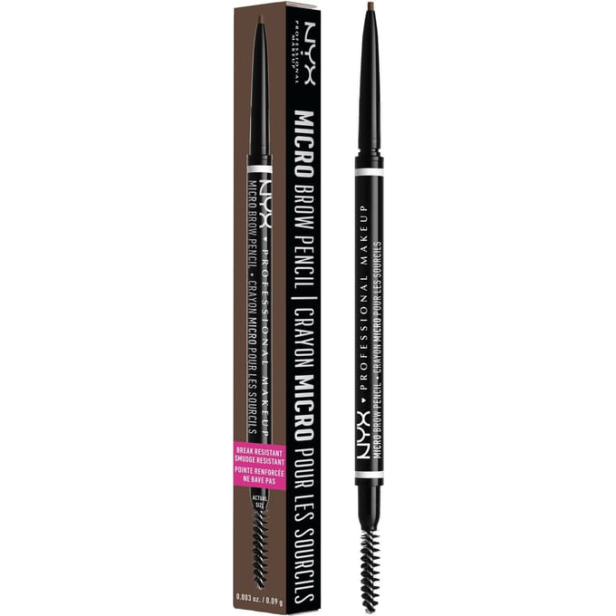 NYX Professional Makeup Micro Brow Pencil - MBP05 Ash Brown - Wenkbrauw potlood - Vegan Formule - 0,09 g