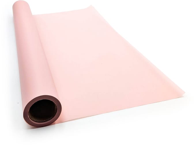 mech-mech Matte 90's - Florale Matfolie - Pioenroze - 58cm x 20m