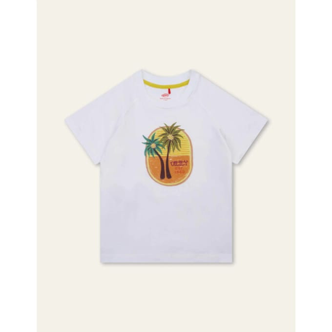 Oilily Tristan T-Shirt- maat98/3T Bright Wit