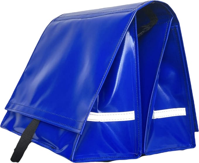 Du Baj  Budget L Royal Blue - Dubbele Fietstas - 45 l - Blauw