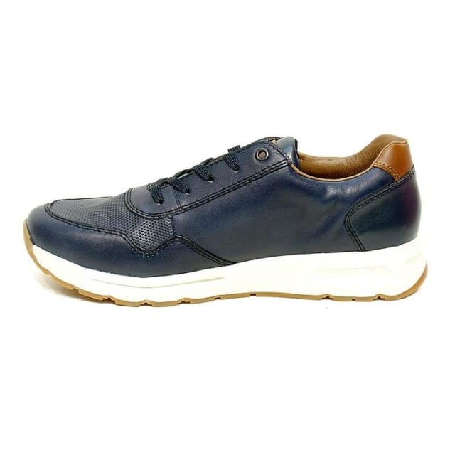 Rieker Sneakers Laag Sneakers Laag - Blauw - Maat 44