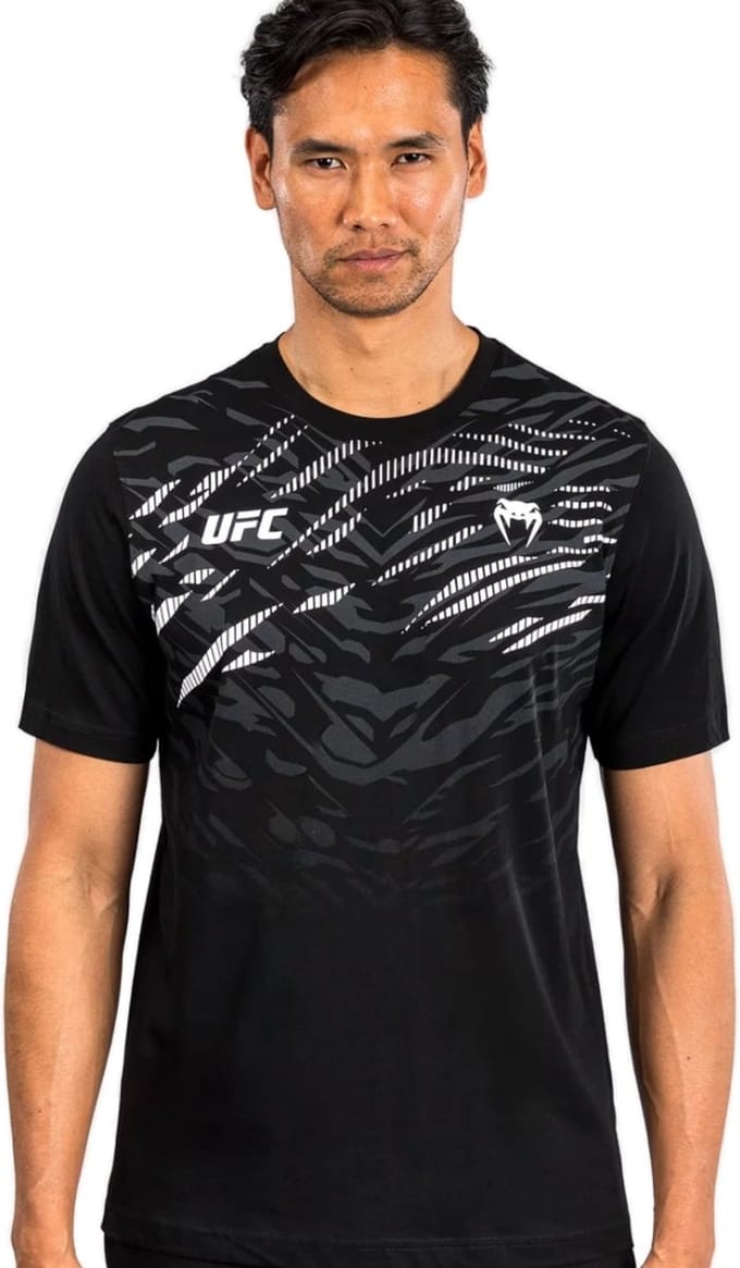 UFC Fusion Venum Replica T-Shirt Zwart Wit - XL