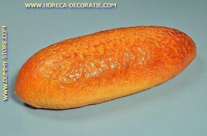 Heel ovaal brood - 330x125 mm - brooddummy