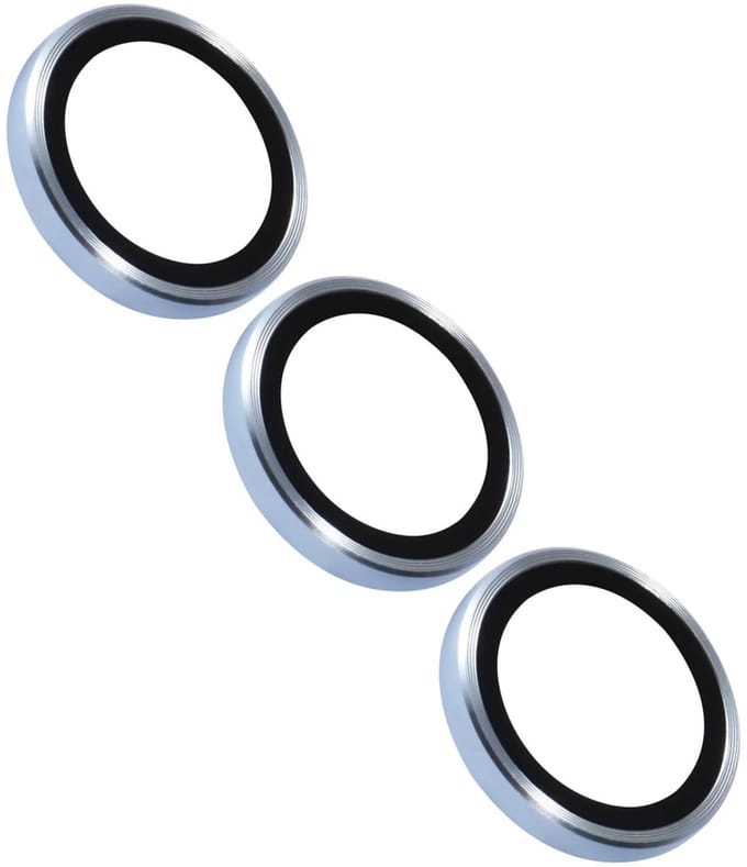 Camera lens Protector Geschikt voor: Samsung Galaxy S25 Plus - screen protector - glas - bescherm je camera - beschermglas - lichtblauw