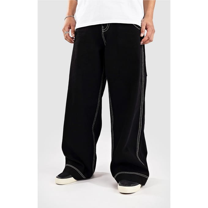 A.LAB Mega Rave Jeans zwart