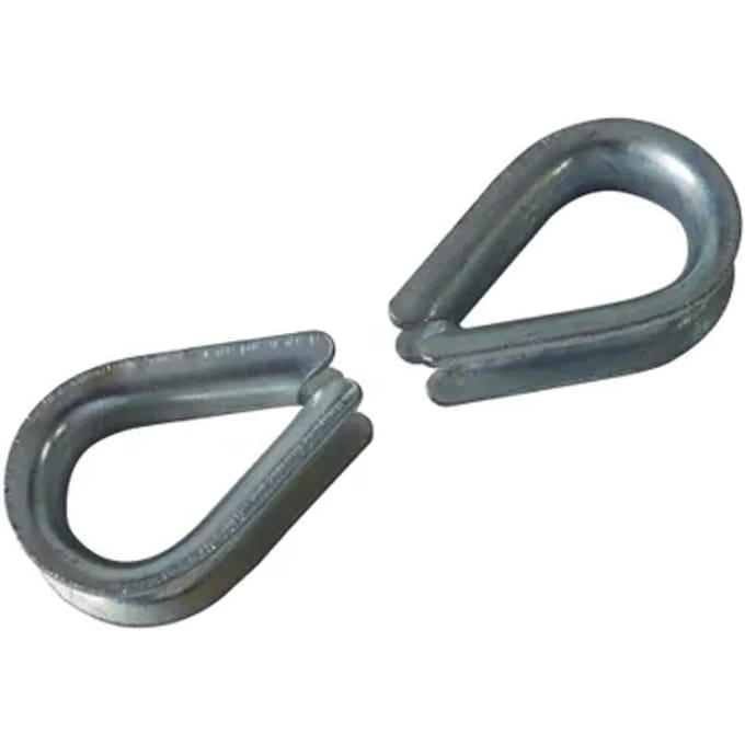 Sencys Puntkous - Staal - Diam. 8mm - 2 Stuks