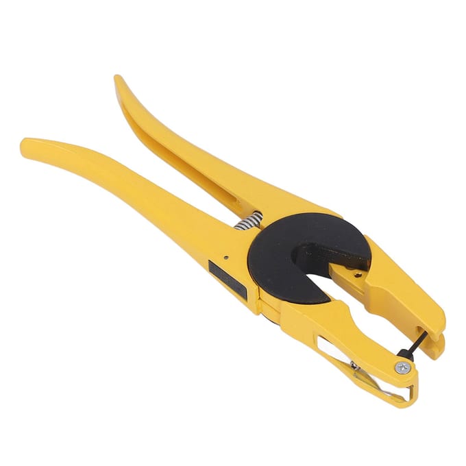 Koe Oormerk Tang Eén Stuk Geïntegreerd Stier Oor Gemerkt Tang Vee Dier Klem yellow