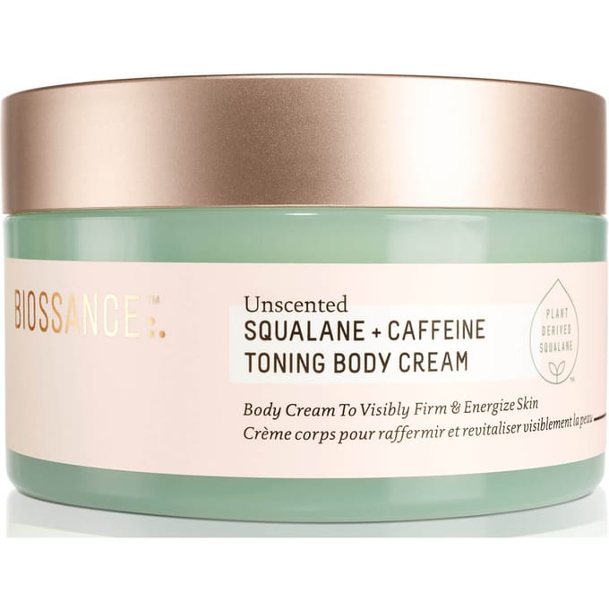 Biossance Body lotions Squalane + Caffeine Toning Cream Bodylotion Dames 200 ml