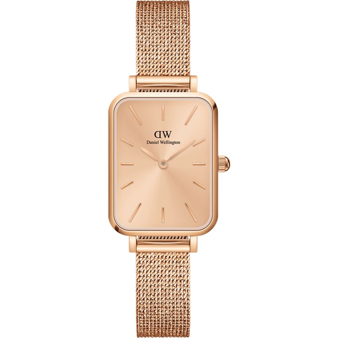 Daniel Wellington DW Watch Quadro Pressed Unitone 20x26mm Rose Gold