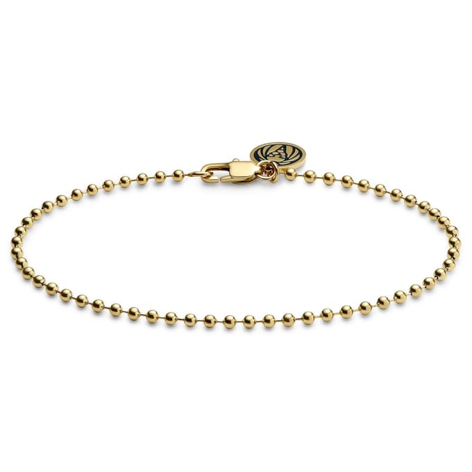Essentials | 2,5 mm Goudkleurige Ketting met Bolletjes Schakels