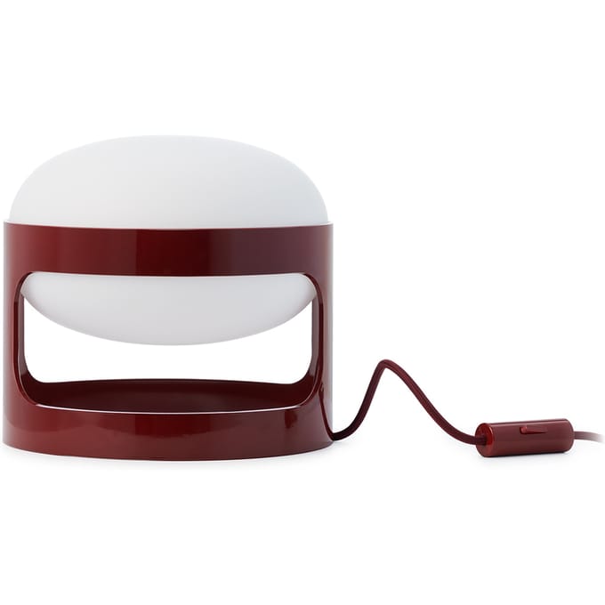 Kartell KD28 tafellamp - burgundy