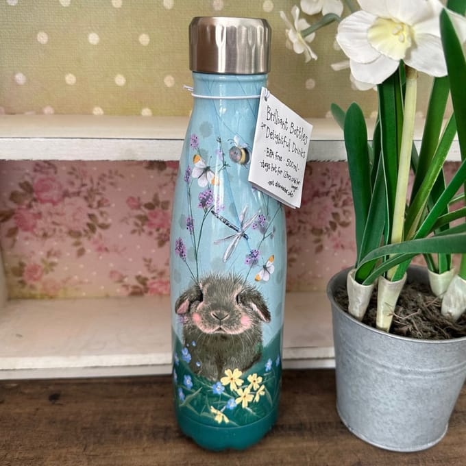 Thermosfles BRAMBLE WATER BOTTLE- Thermosfles Konijn