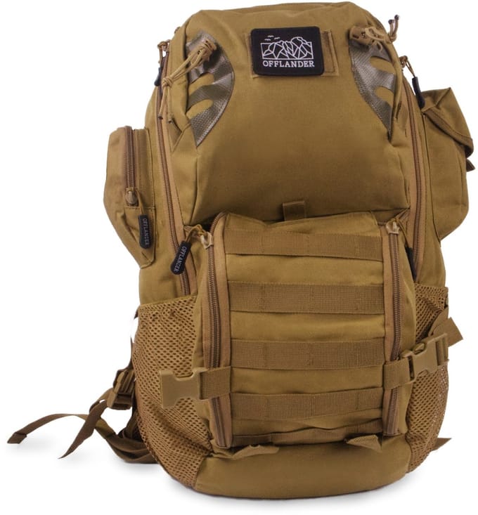 Offlander Tactic Serie - Rugzak - 23L - Nylon - Khaki