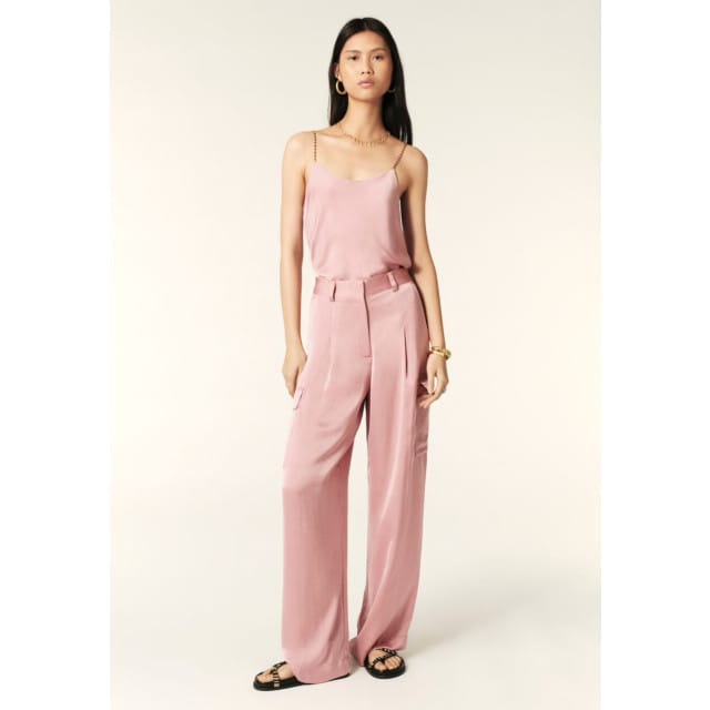 Ba&sh Cary Pantalons Lichtroze 1e24cary