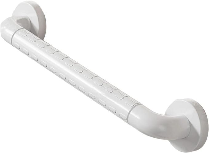 Douchebeugel - Veiligheidsgreep Badkamer - Extra Ondersteuning - Antislip Handgreep - 30CM - Wit