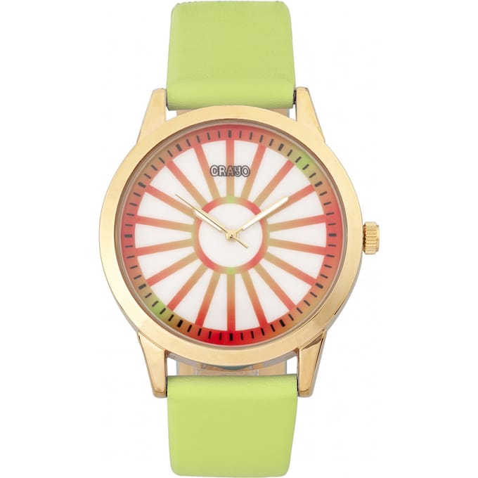 Crayo elektrisch unisex horloge