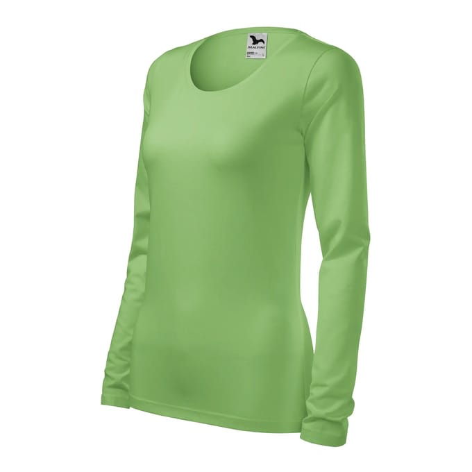 Dames-T-shirt met lange mouwen Malfini Slim 139