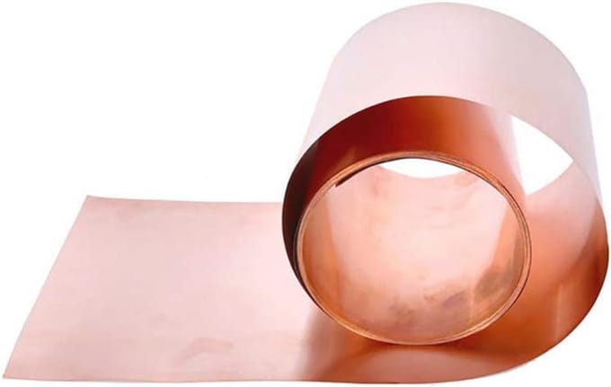 Koperfolie Vel voor DIY en Contractors - 0,5mm Dikke Rol - Algemeen Gebruik