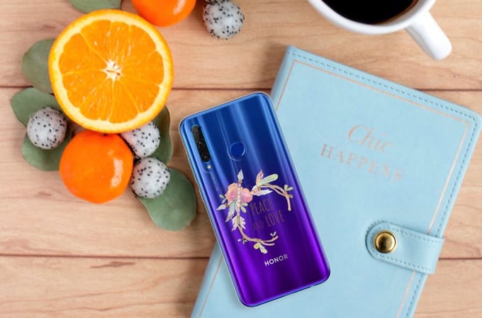 Honor 20 Lite Telefoonhoesje met Naam Boho Text
