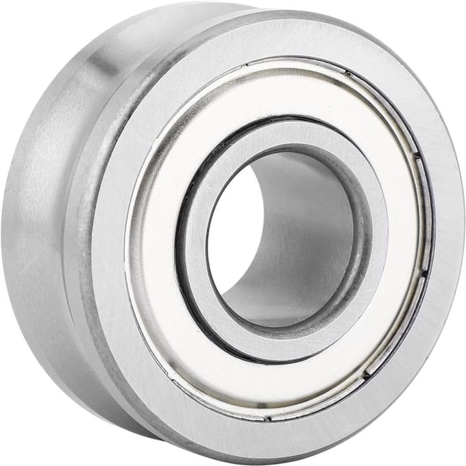 LFR50 8 8 Hoge Kwaliteit Staal U-Type Groef Baan Leidrol Lager Katrol #1