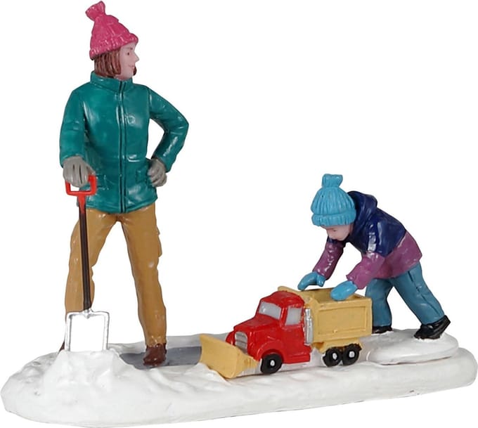 Lemax - Clearing The Sidewalk - Kersthuisjes & Kerstdorpen