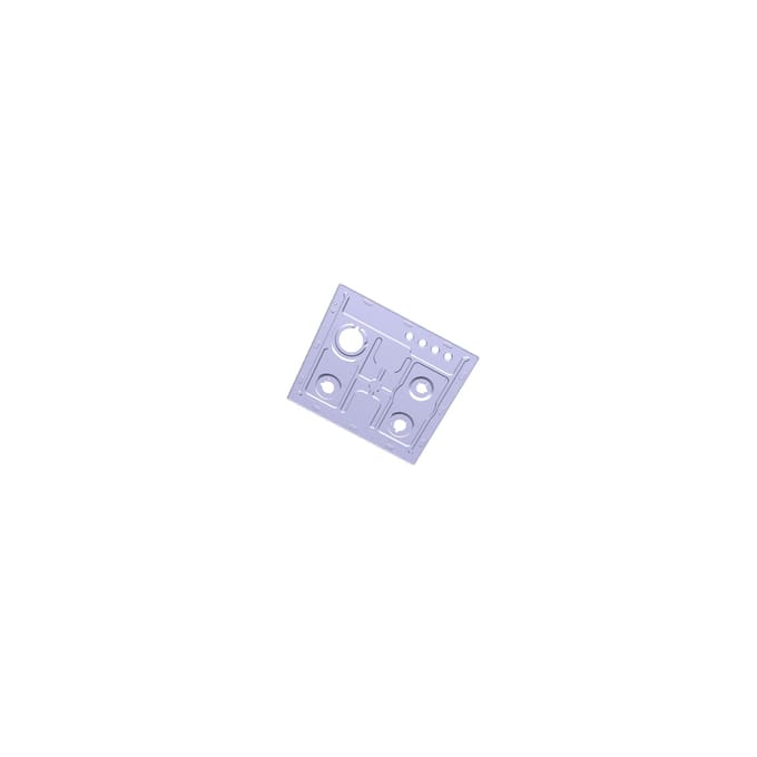 AEG bovenblad, inox, AEG, 745x515mm 140163267044