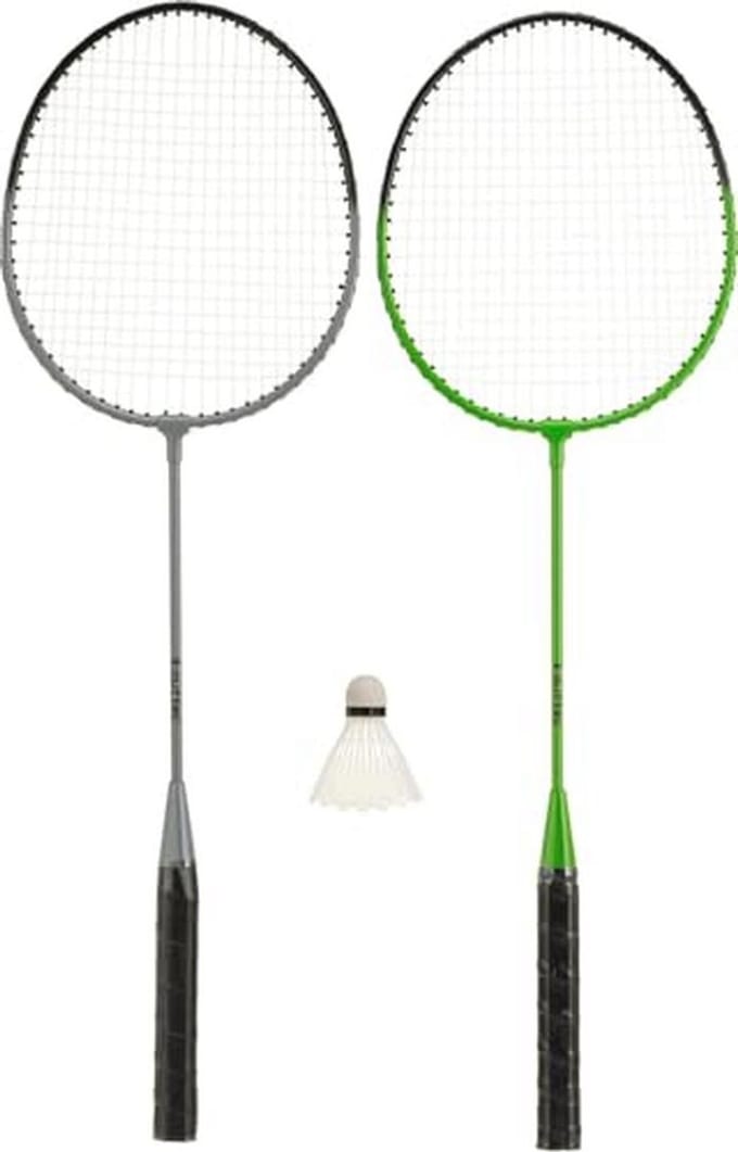 Badminton Set met 2 Rackets en EVA Shuttle – Ideaal voor Buiten Spellen