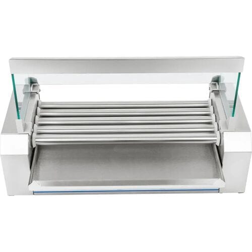 Royal Catering Hotdog Grill - 5 rollers - Roestvrij staal 10010477