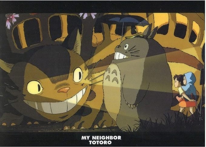 Ghibli - My Neighbor Totoro - Aankomst van de Chatbus A4 folder