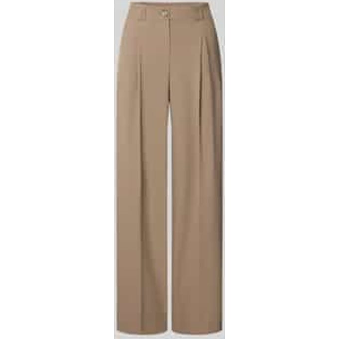 Broek van stof met achterzak model 'Maiga'