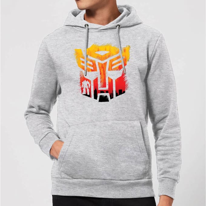 Transformers Autobot Symbol Hoodie - Grey - S
