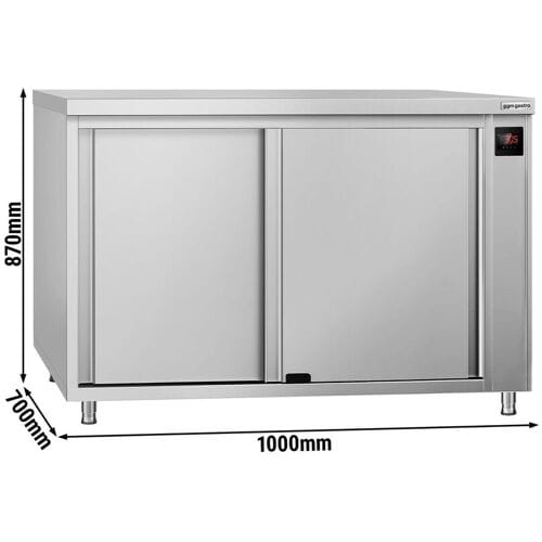 GGM Gastro Wärmeschrank ECO - 1000x700mm - mit Schiebetüren - Digital