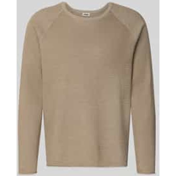 Gebreide pullover met ronde hals, model 'TITZIAN'