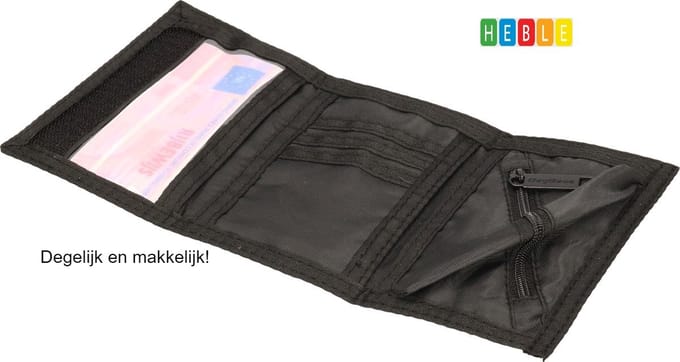 *** Leuke Portemonnee - classic wallet - Eerste Portemonnee - van Heble® ***