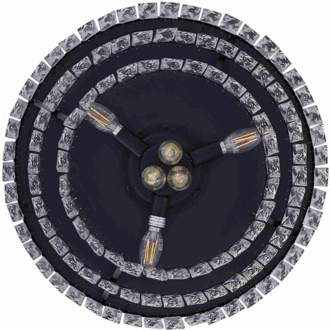Beacon Lighting Plafondventilator met licht Fanaway Veil zwart geruisloos