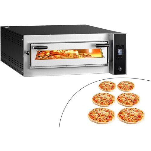GGM Gastro Elektro Pizzaofen - 6x 35cm (Tief) - Digital