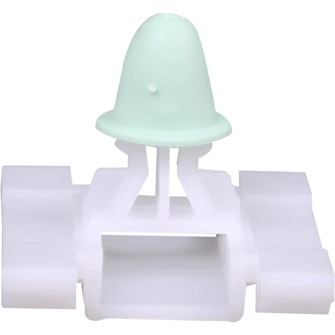 Lot de 10 clips de moulure latérale blancs pour VW : 1H0853585B