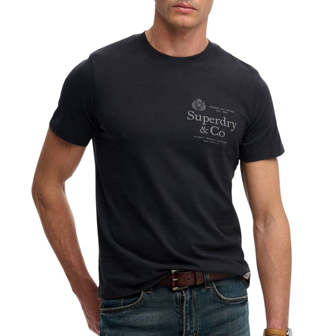 Superdry 1954 Company Relaxed Shirt Heren - Maat S