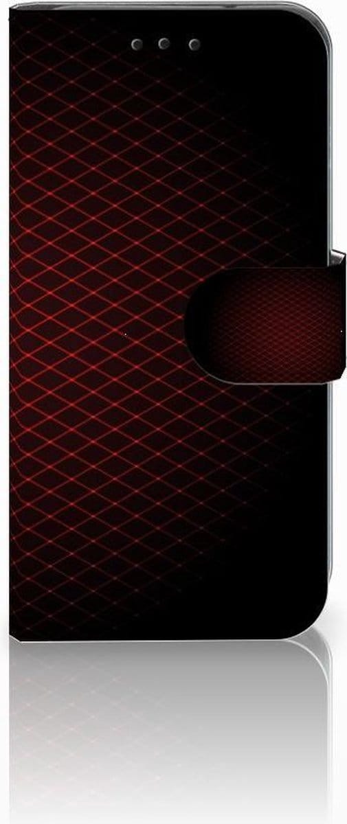 Samsung Galaxy S10e Telefoon Hoesje Geruit Rood