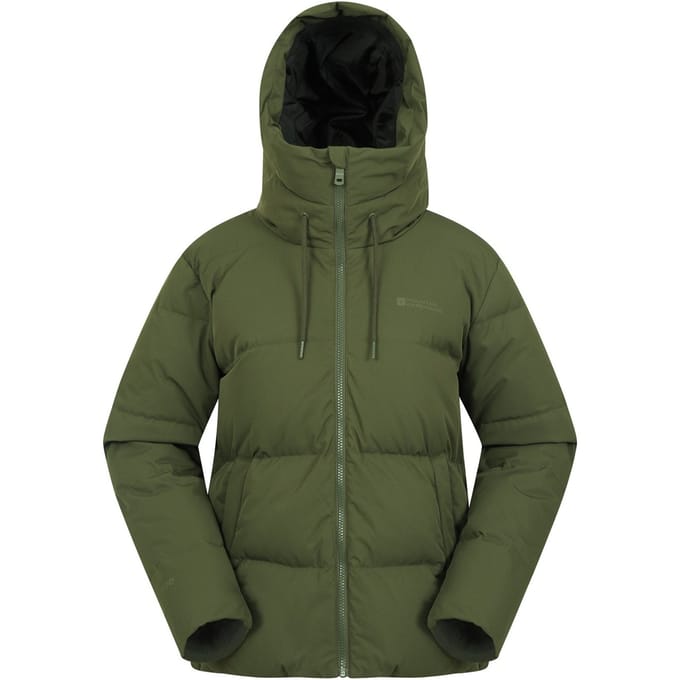 Mountain Warehouse Dames/Dames Cosy Extreme Korte Donzen Jas (Groen)