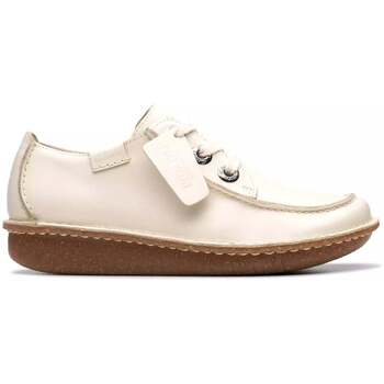 Clarks Funny Dream - dames veterschoen - Wit - maat 37 (EU) 4 (UK)