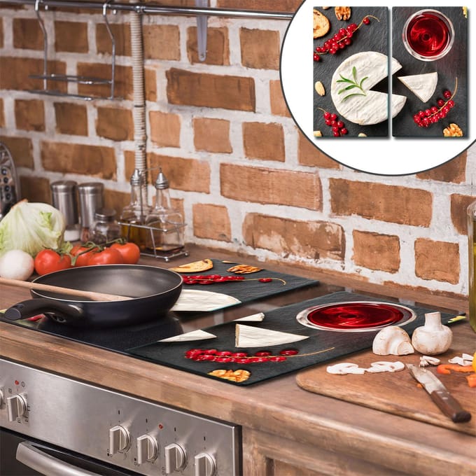 TMK ArtDeko - Snijplank - Glas - 30x52 cm - Inductie