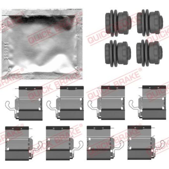 Toebehorenset, schijfremblok QUICK BRAKE 109-0140