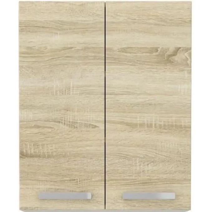 2-deurs eiken keukenkast BigBuy Home Sonoma