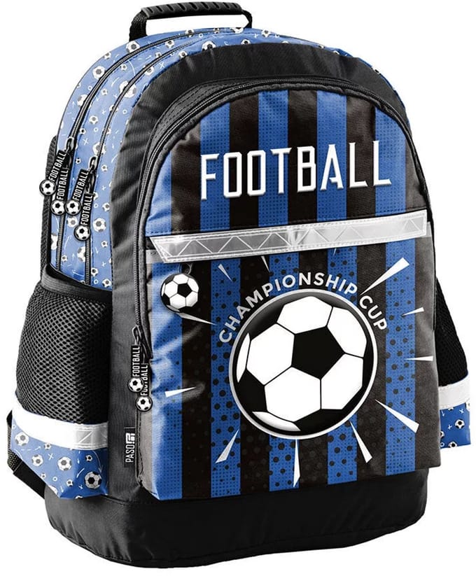 PASO Rugzak Voetbal - 41 x 28 x 18 cm - Polyester