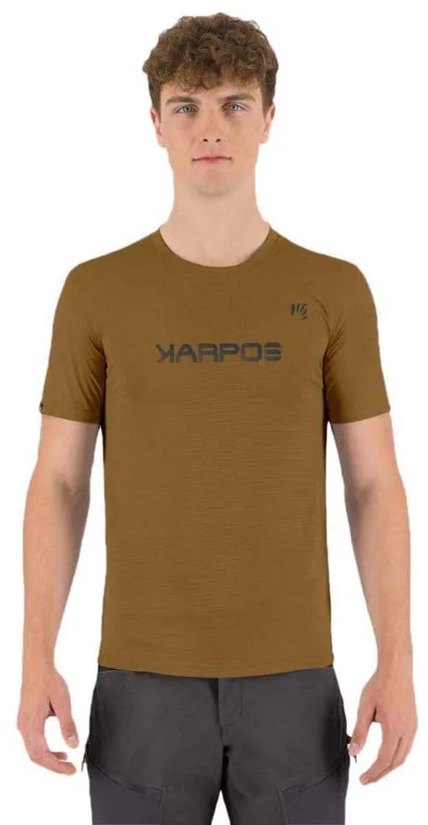 Karpos Loma Evo T-shirt Met Korte Mouwen Bruin M Man