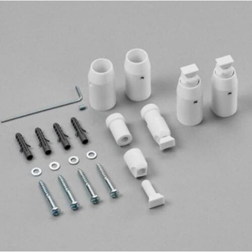 wall mounting set for Zehnder Universal electric 954001