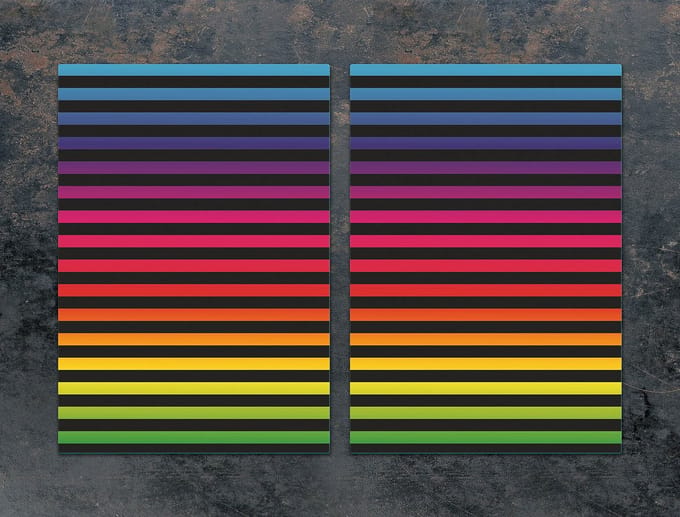 TMK ArtDeko - Gekleurde Glasplaat - 35x52 cm - Beschermende Snijplank